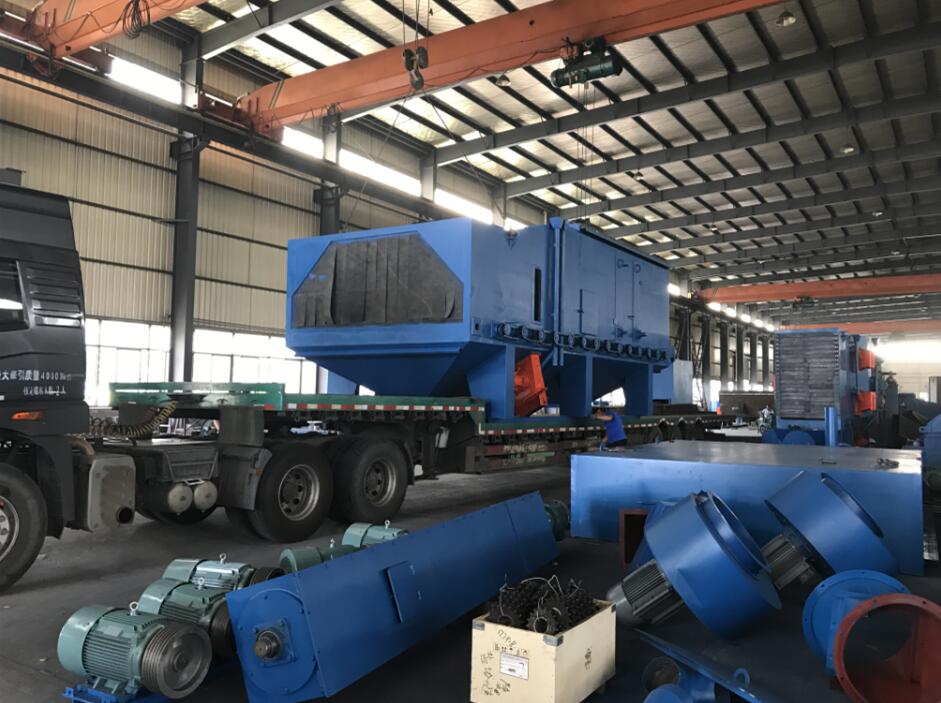 雙節結束，北京豐臺的通過式拋丸機訂單成功發貨~ 1